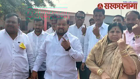 Gram Panchayat Election : ‘गावची ग्रामपंचायत बिनविरोध होण्यासाठी प्रयत्न केले; पण...’ : मतदानानंतर शहाजीबापूंनी व्यक्त केली खंत