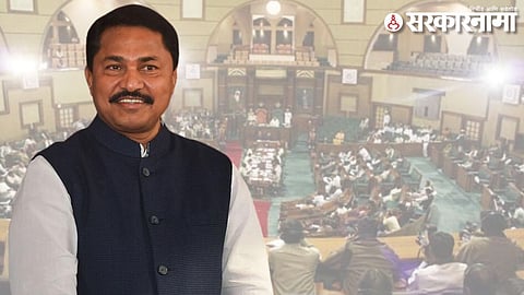 Nana Patole in Vidhan Sabha.