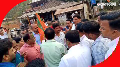 Thackeray Group vs Bjp Workers