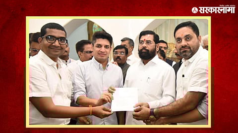 CM Eknath Shinde, MLA Satyajeet Tambe