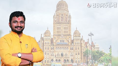 Amol Mitkari on Mumbai Mahapalika.