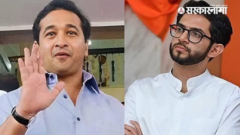 Nitesh Rane and Aditya Thackeray