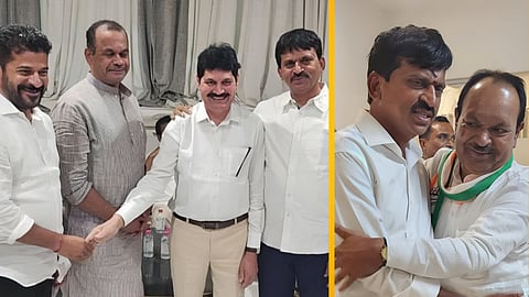 BRS MLA Meet Rewanth Reddy