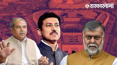 Narendra Singh Tomar, Rajyavardhan Rathod, Pralhad Patel