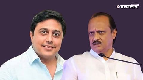 Ajit Pawar - Abhijit Wanjarri