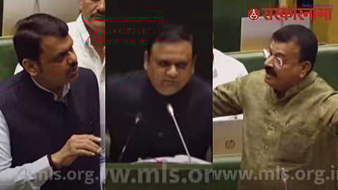 Devendra Fadnavis-Rahul Narwekar-Bhaskar Jadhav