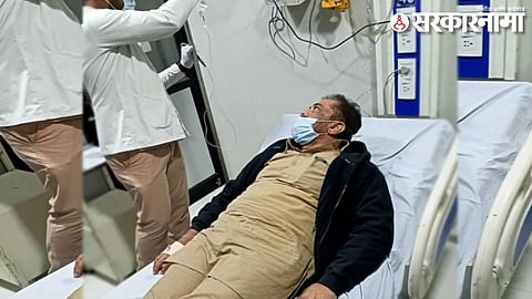 Sunil Kedar During Treatment In Hospital