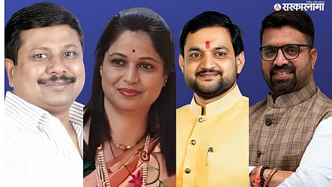 Anna bnsode, Ashvini Jagtap, Sunil shelke, Mahesh Landge