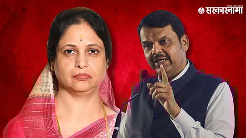Ashwini Jagtap, Devendra Fadnavis.