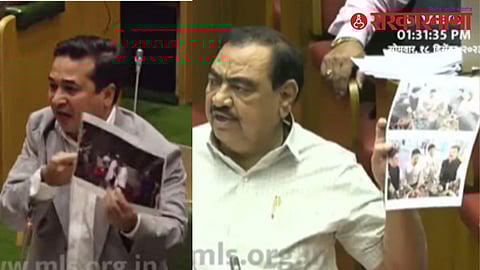 Nitesh Rane-Eknath Khadse