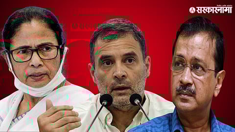 Mamata Banerjee, Rahul Gandhi, Arvind Kejriwal
