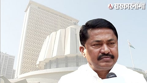 Nana Patole on Vidhan Bhavan