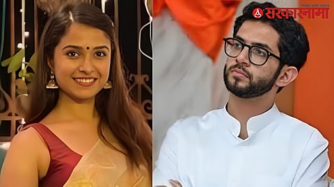 Disha Salian and Aditya Thackeray