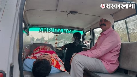 OBC Protester in Chandrapur.