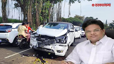 Tanaji Sawant Car Accident