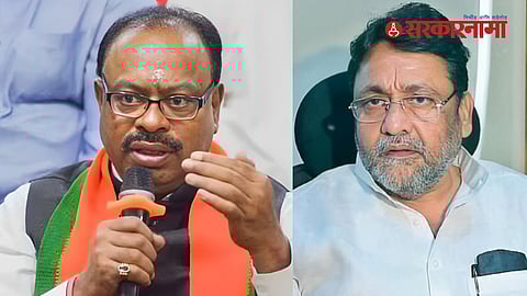 Chandrashekhar Bawankule and Nawab Malik