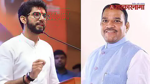 Aditya Thackeray and Shrirang Barne