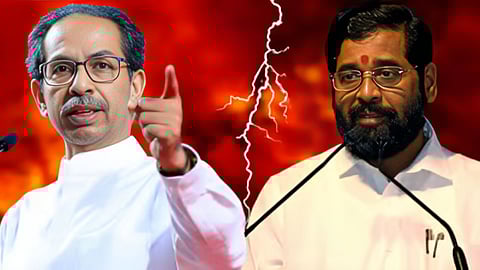 Uddhav Thackeray and Eknath Shinde