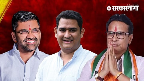 MLA Nilesh Lanke, MLA Ashutosh Kale, MLA Kiran Lahamte