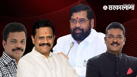 Ravindra Phatak, Rajan Vichare, Eknath Shinde, Pratap Sarnaik