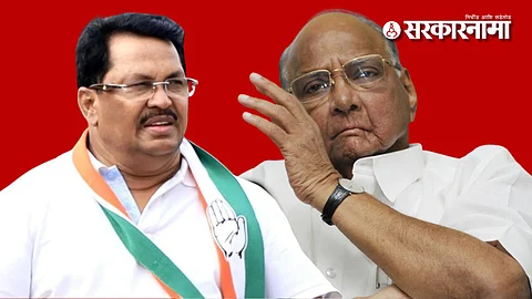 Vijay Wadettiwar and Sharad Pawar
