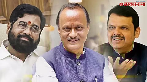 eknathi shinde, ajit pawar, devendra fadavnis