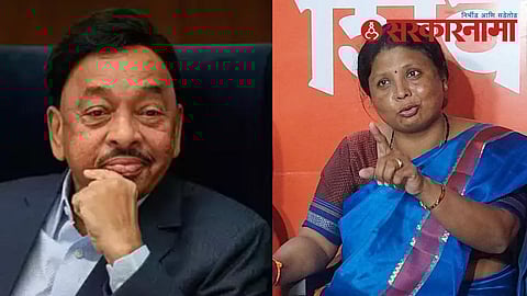 Narayan Rane and Sushma Andhare