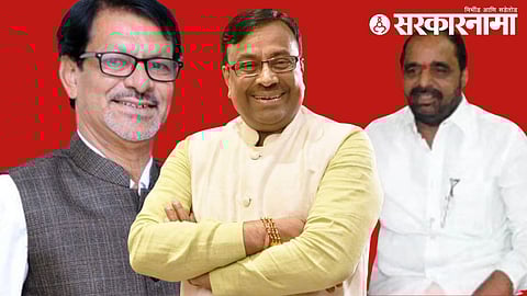Sanjay Dhote, Sudhir Mungantiwar and Hansaraj Ahir