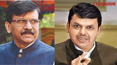 Devendra Fadnavis Vs Sanjay Raut