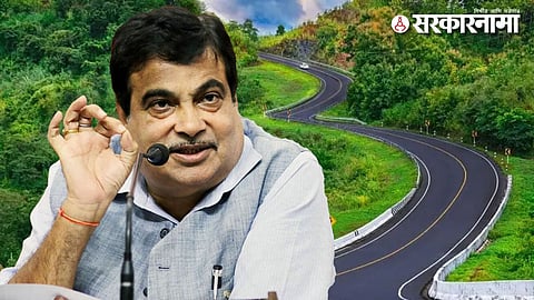 Nitin Gadkari on Forest Roads.