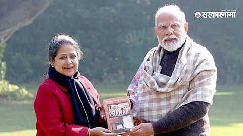 Sharmistha Mukherjee Meet PM Modi
