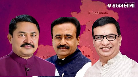 Nana Patole, Tushar Shewale, Balasaheb Thorat