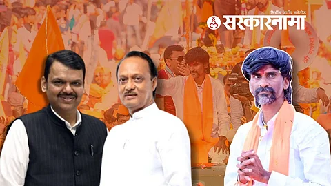Devendra fadnavis, Manoj Jarange, Ajit Pawar,
