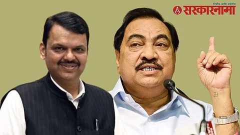 Devendra Fadnavis-Eknath Khadse