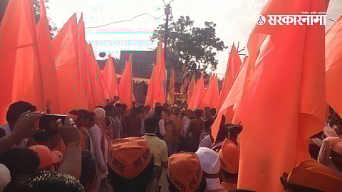 Maratha Protester