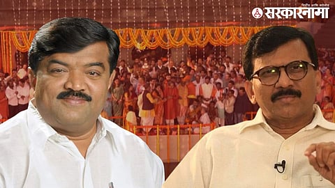 Sudhakar Badgujar, Sanjay Raut