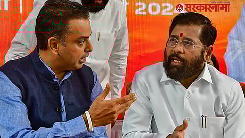 Milind Deora, Eknath Shinde