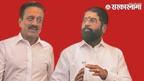 Girish Mahajan, Eknath Shinde