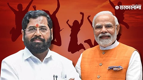 Eknath Shinde, Narendra Modi