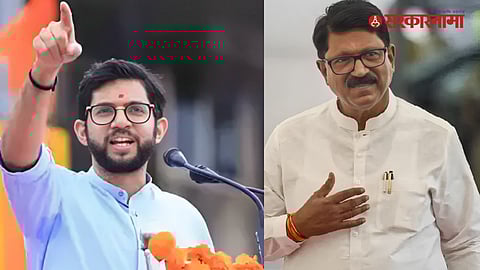 Aaditya Thackeray and Arvind Sawant