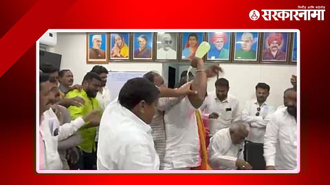 Shiv Sena Protest in Akola