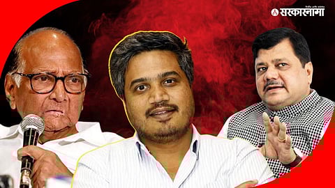 Sharad Pawar, Rohit Pawar, Pravin Darekar