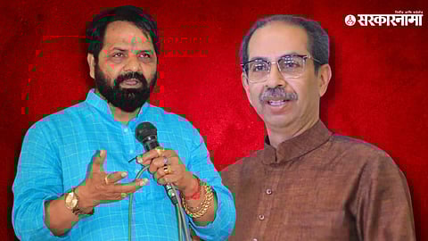 bharat gogawle, uddhav thackeray