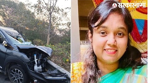 BRS MLA Nanditha Dies In Accident