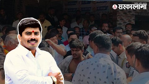 shivsena corporator yuvraj pathare firing