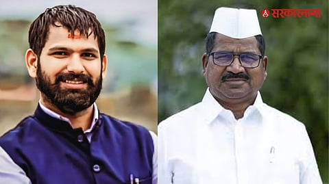 Lucky Jadhav and MLA Khoskar