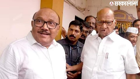 Pradip Naik, sharad pawar