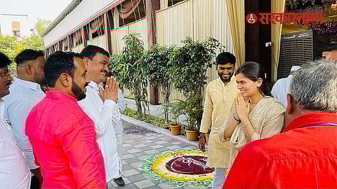 MLA Dattatreya Bharne - Ankita Patil-Thackeray