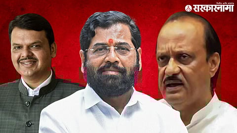 Devendra Fadnavis, Eknath shinde, Ajit Pawar