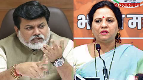 Devyani Pharande and Uday Samant